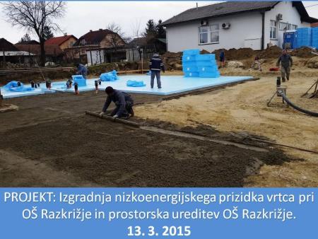 Trije veliki projekti so v polnem teku 119